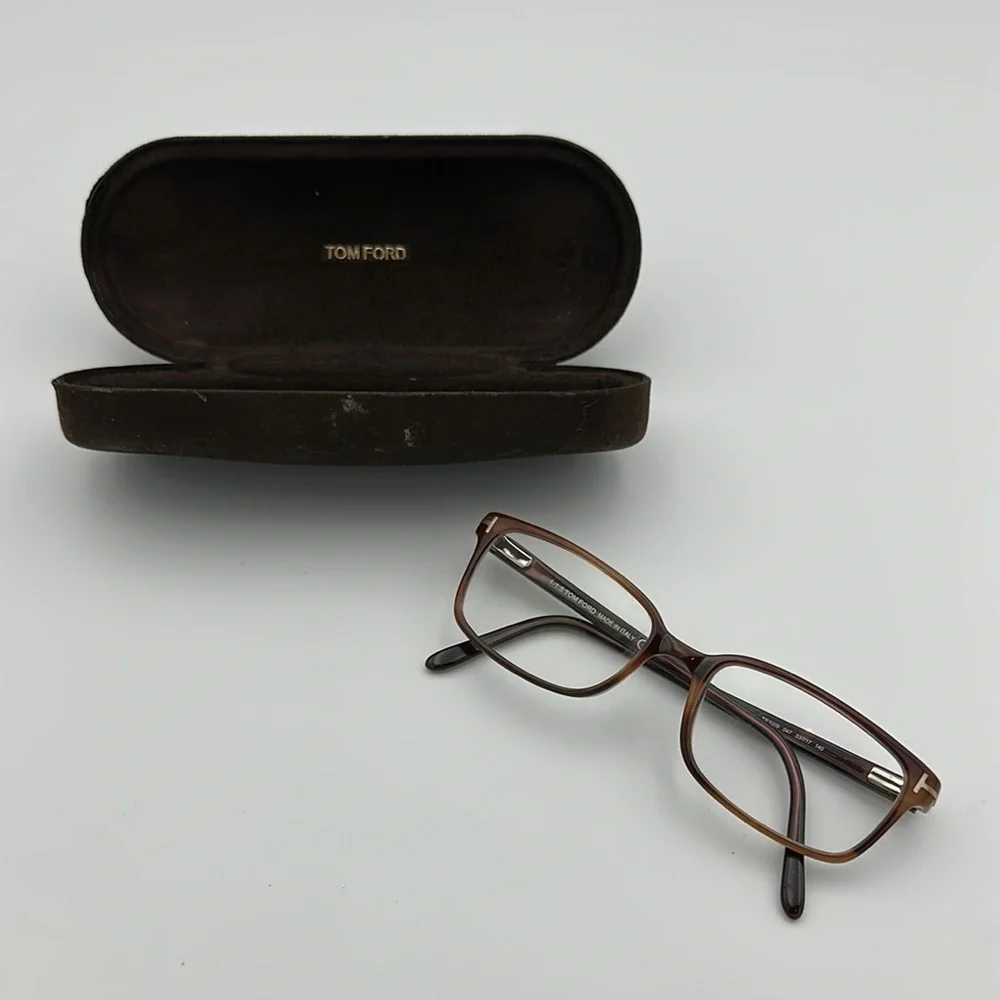 Tom Ford Brown Eyeglasses with Case (prescription)